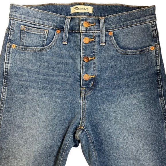 Madewell Women's Skinny Jeans in Blue - Picture 4 of 11
